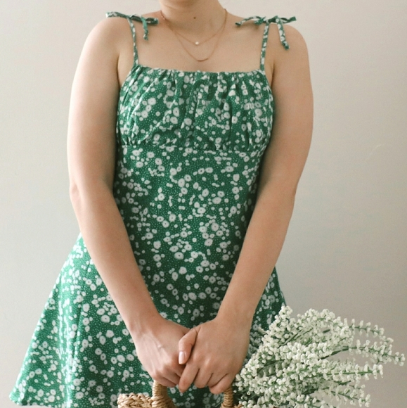 Flower Mini Dress - Picture 3 of 5